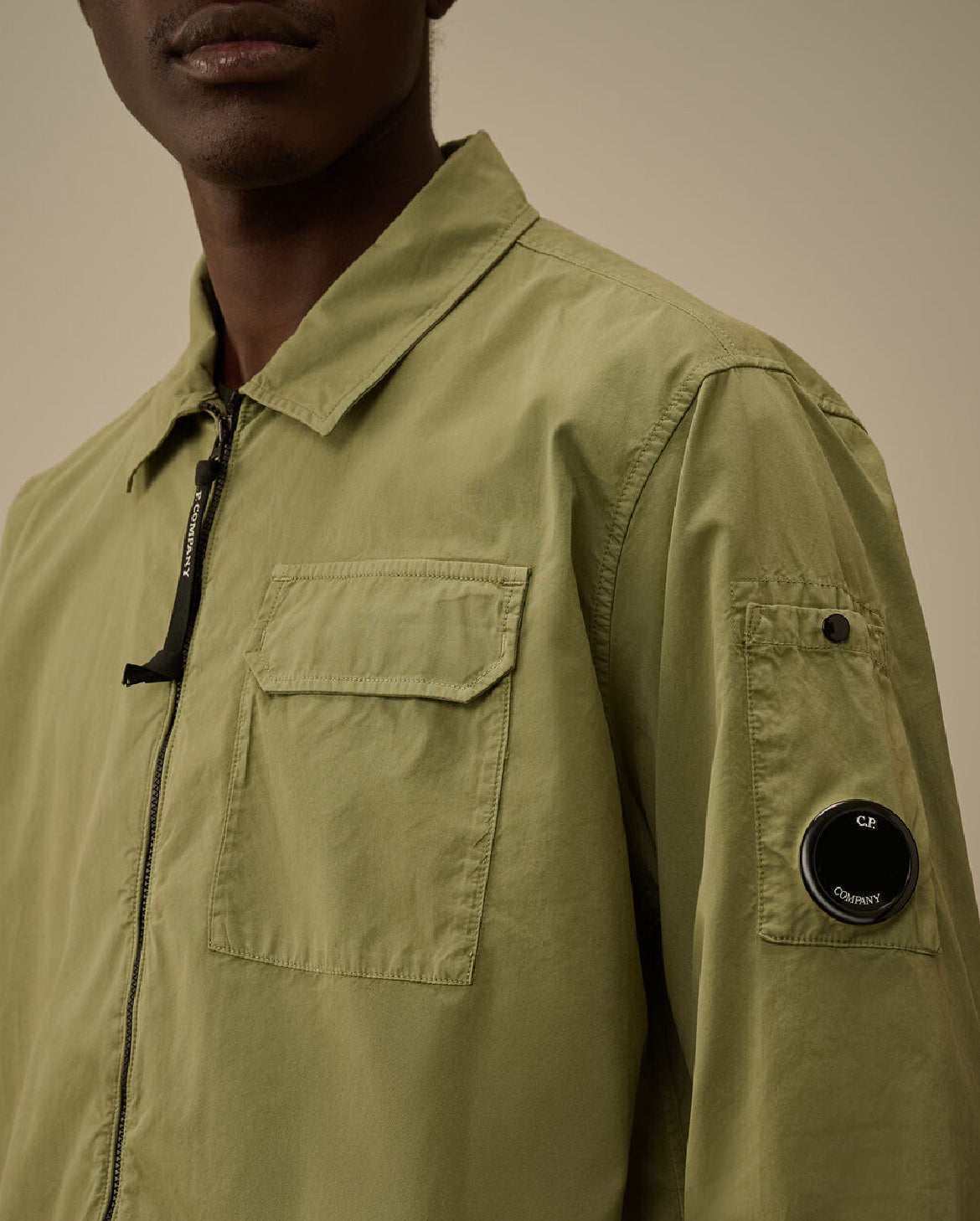 Veste Shell Cp-Company Verte