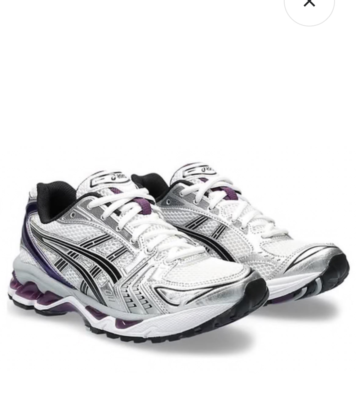 Asics Kayano 14 Purple Silver