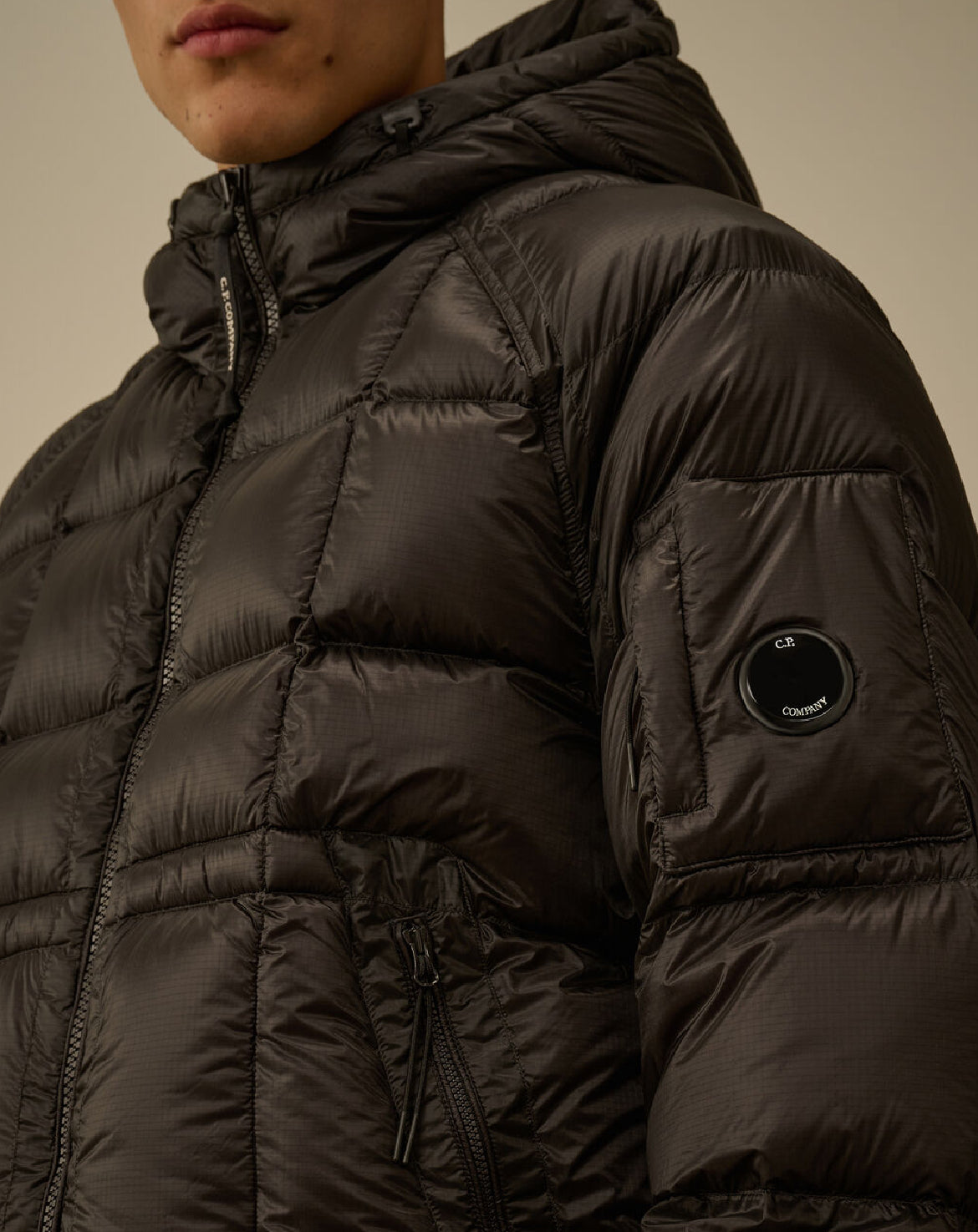 Doudoune Shell Cp Company Noir