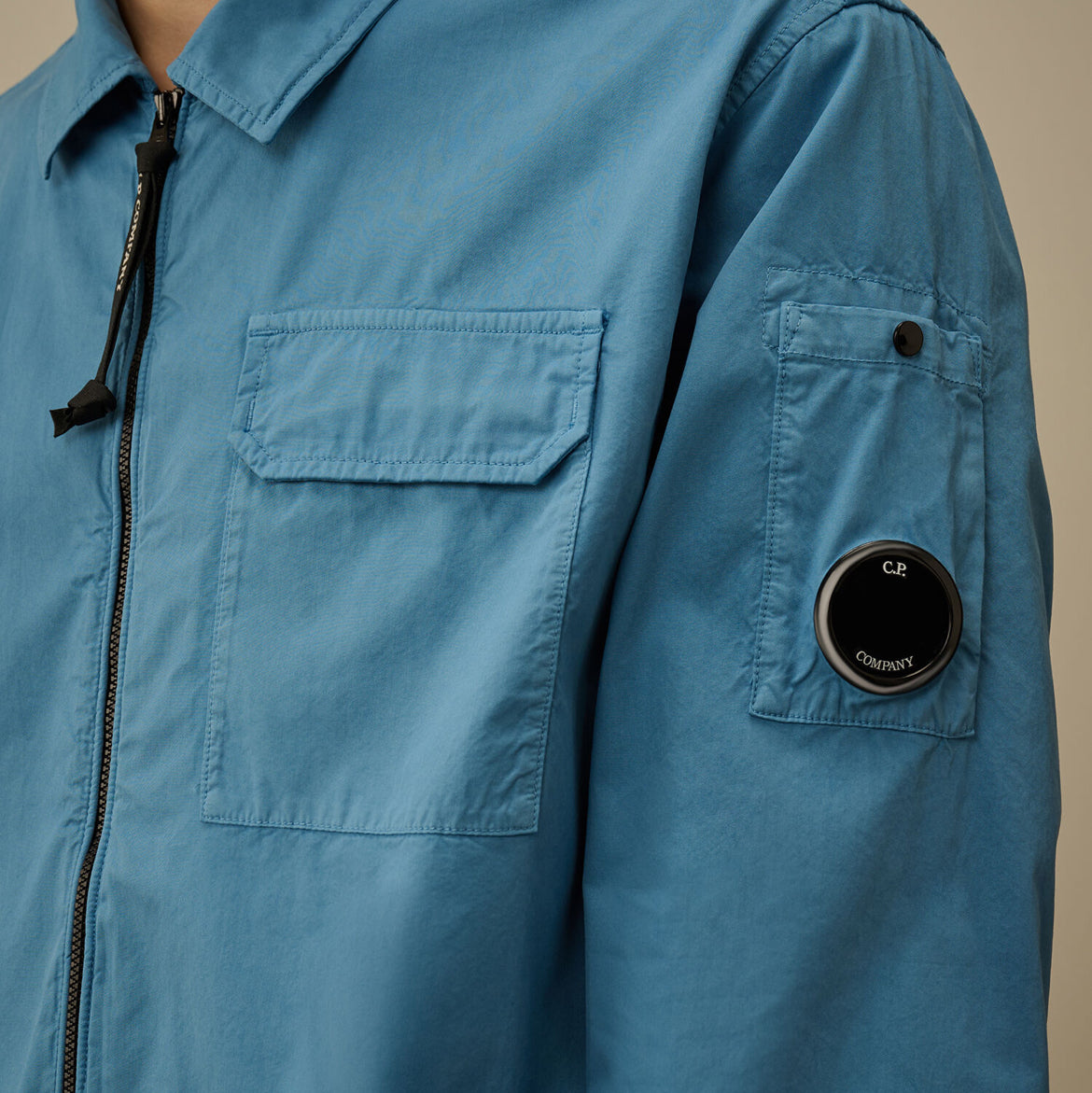 Veste Shell Cp-Company Bleu