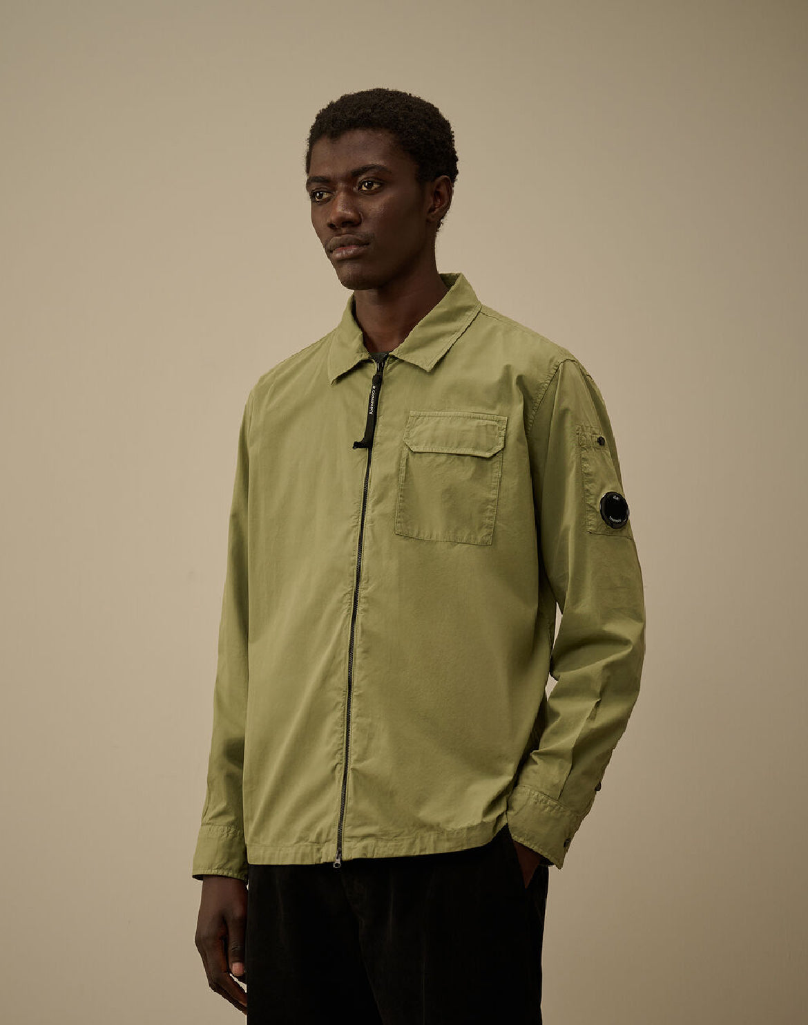 Veste Shell Cp-Company Verte