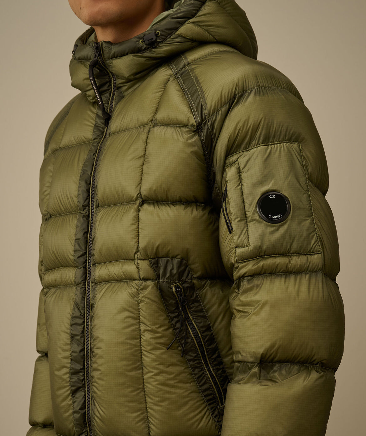 Doudoune Shell Cp Company Verte