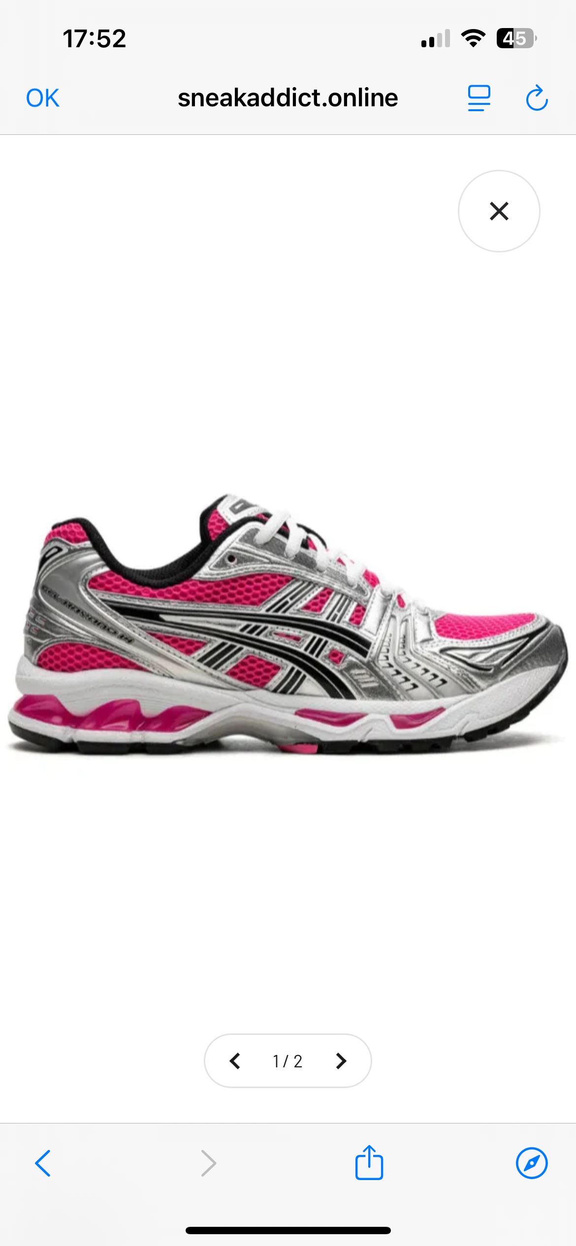 Asics 1130 Dark Pink