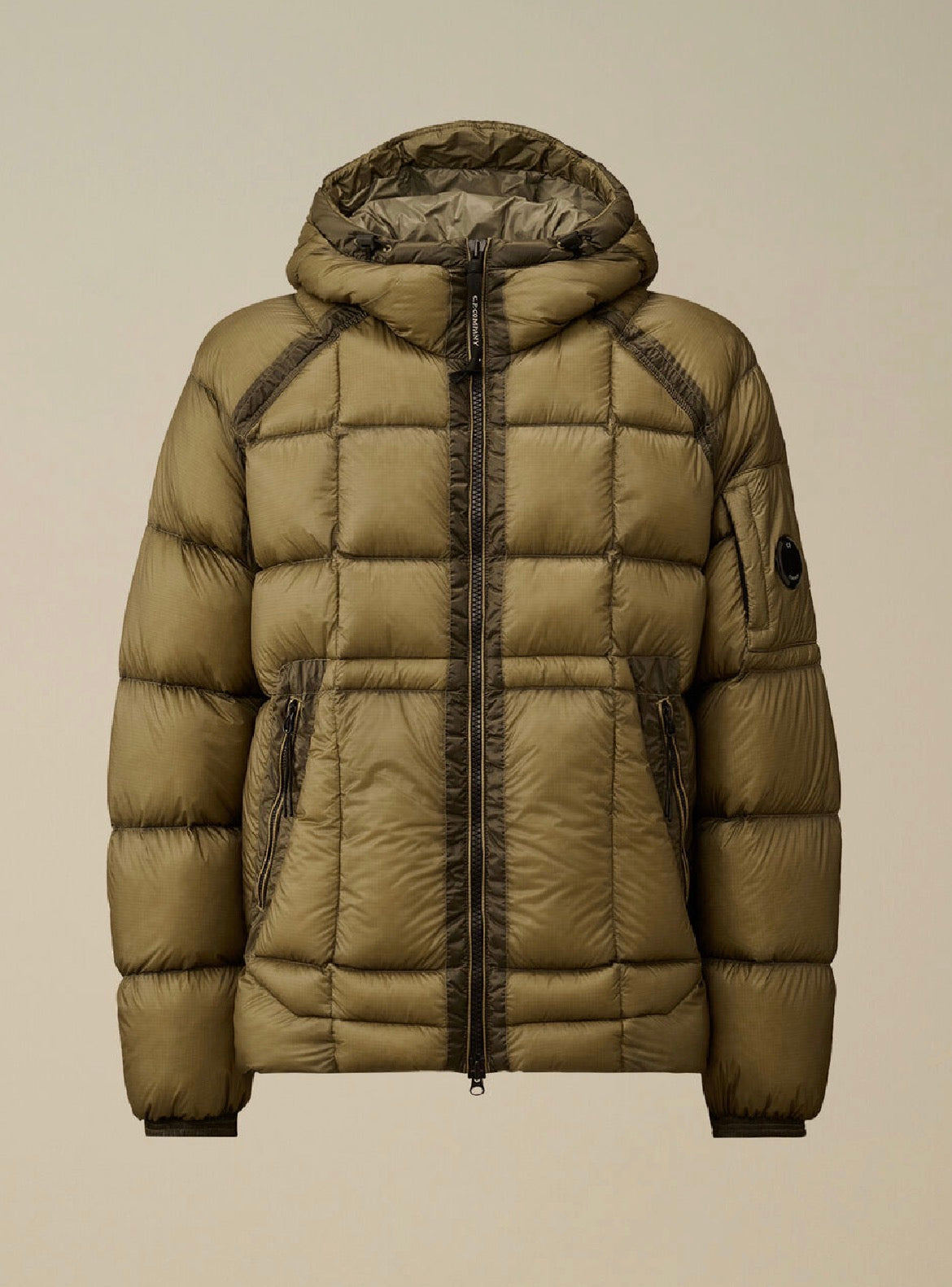 Doudoune Shell Cp Company Marron